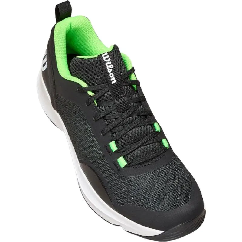 Tênis Wilson Hurakn Pro V2 Preto Branco Verde
