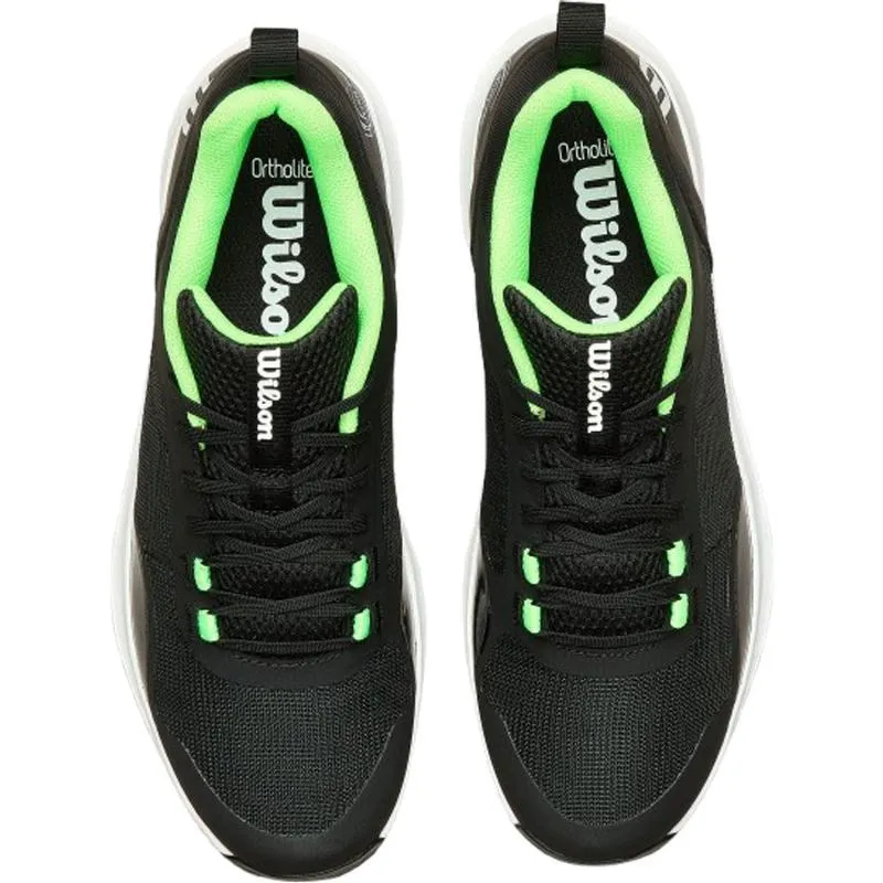 Tênis Wilson Hurakn Pro V2 Preto Branco Verde