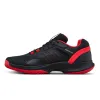 Tênis Wilson Hurakn Pro V2 Preto, Vermelho Branco