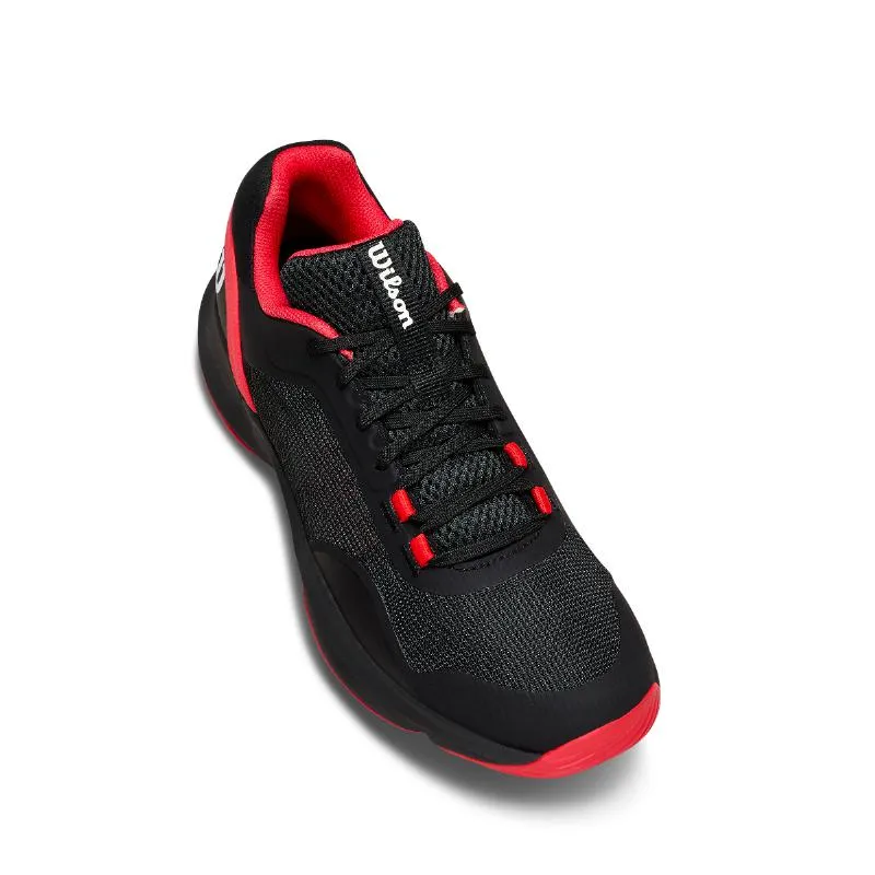 Tênis Wilson Hurakn Pro V2 Preto, Vermelho Branco