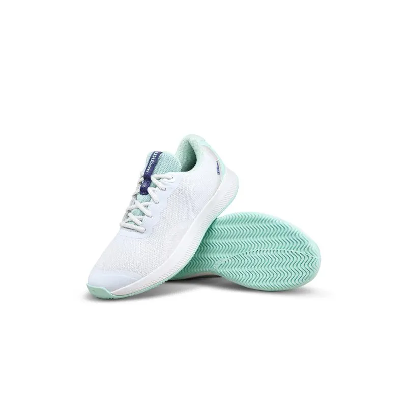 Tênis femininos Wilson Intrigue Lite White Aquamarine