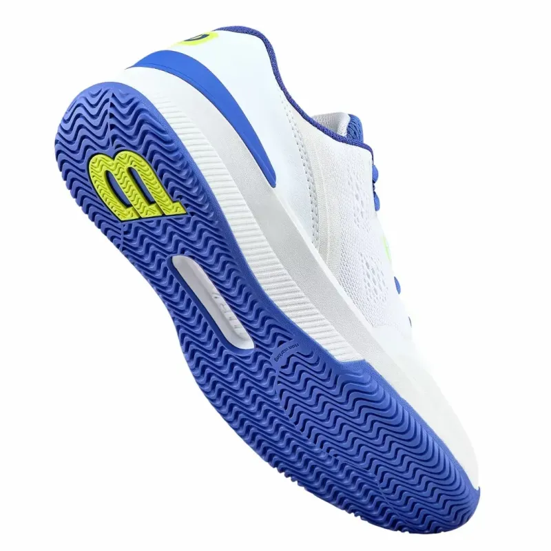 Tênis Wilson Intrigue Pro Branco Azul Feminino