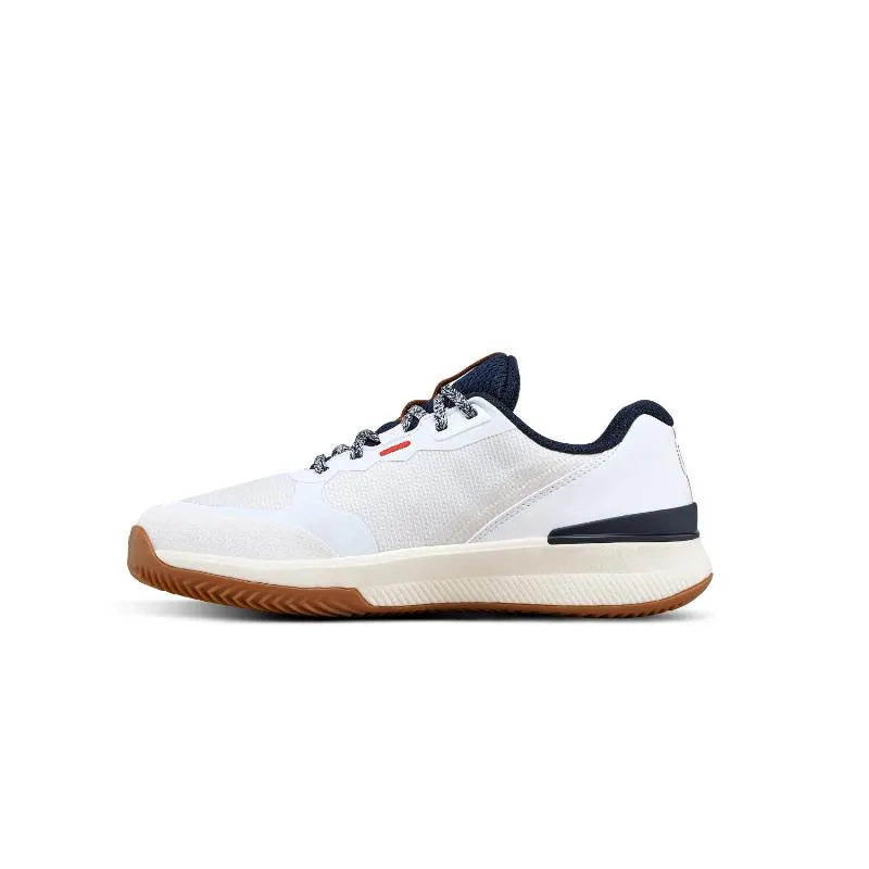 Tênis femininos Wilson Intrigue Pro Clay White Dark Blue