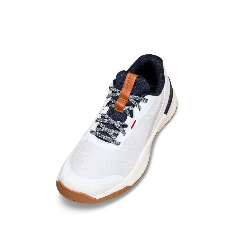 Tênis femininos Wilson Intrigue Pro Clay White Dark Blue