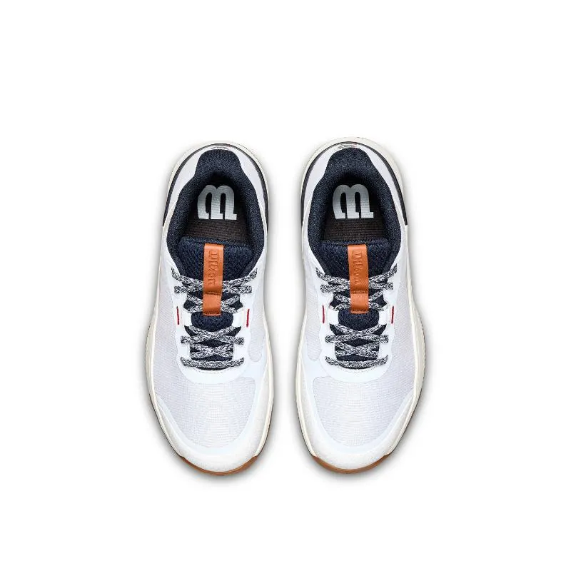 Tênis femininos Wilson Intrigue Pro Clay White Dark Blue