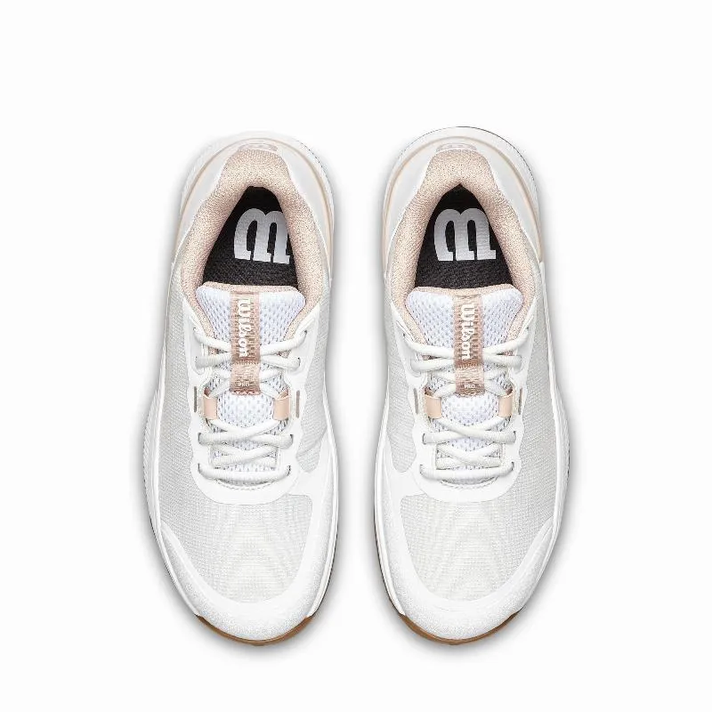 Tênis femininos Wilson Intrigue Pro Clay White Pink