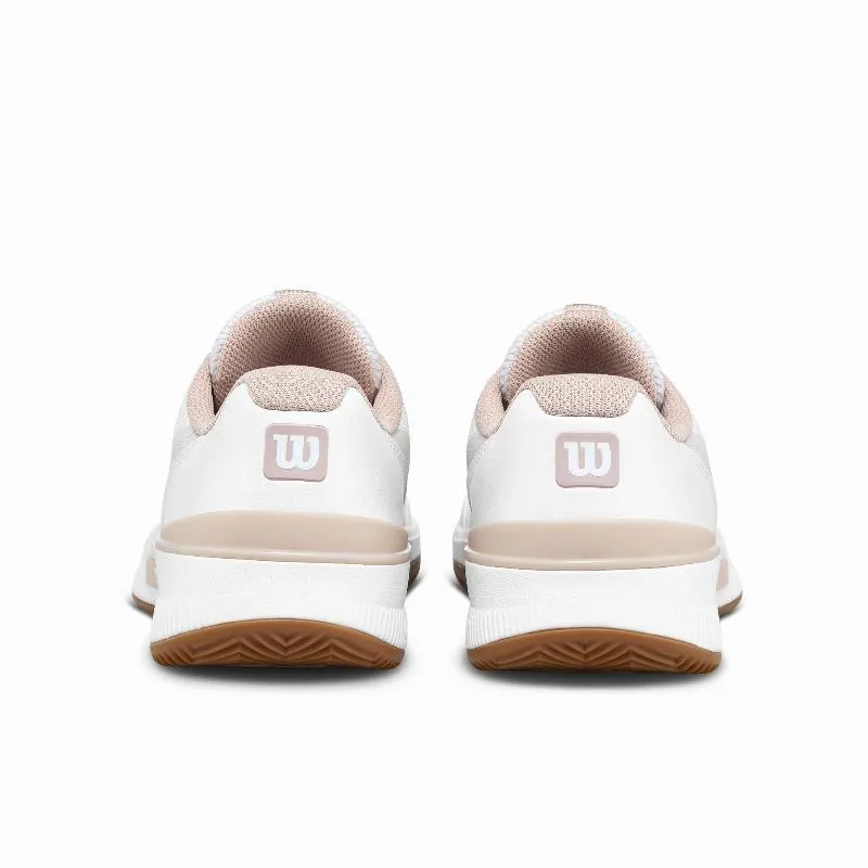 Tênis femininos Wilson Intrigue Pro Clay White Pink