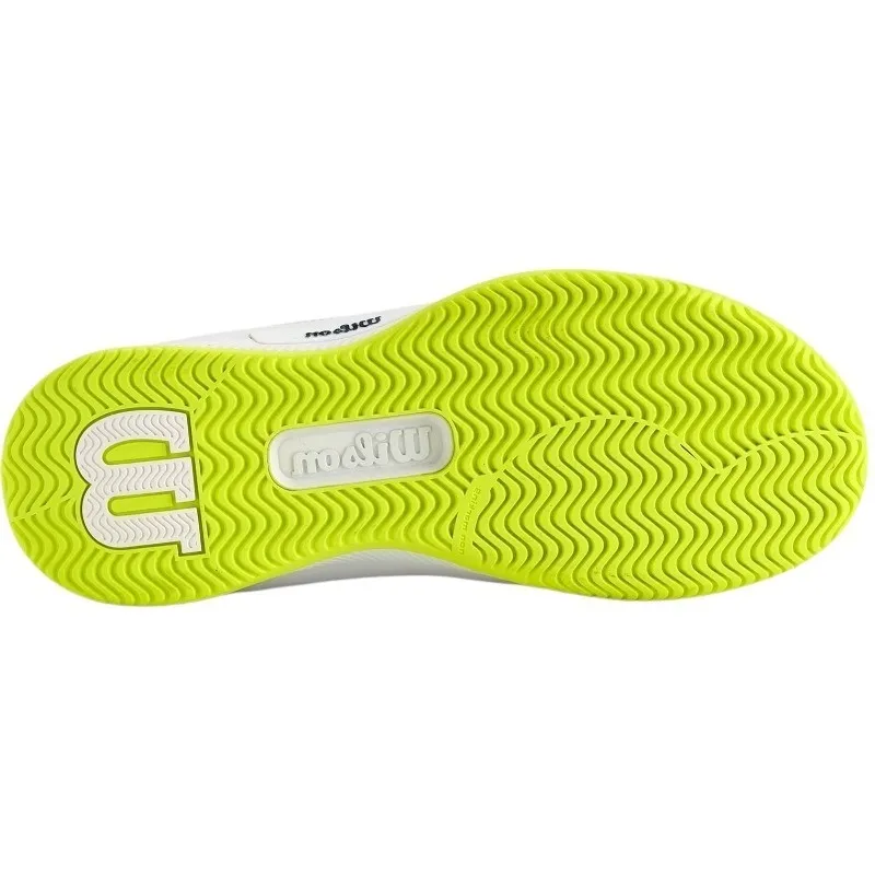Tênis Wilson Intrigue Pro OZ Branco Amarelo para Mulheres
