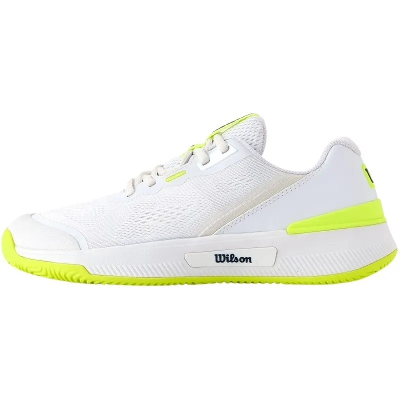 Tênis Wilson Intrigue Pro OZ Branco Amarelo para Mulheres