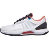 Tênis Wilson Intrigue Tour Clay Branco Azul Marinho para Mulheres