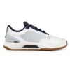 Tênis femininos Wilson Intrigue Tour Clay White Vanilla Azul Marinho
