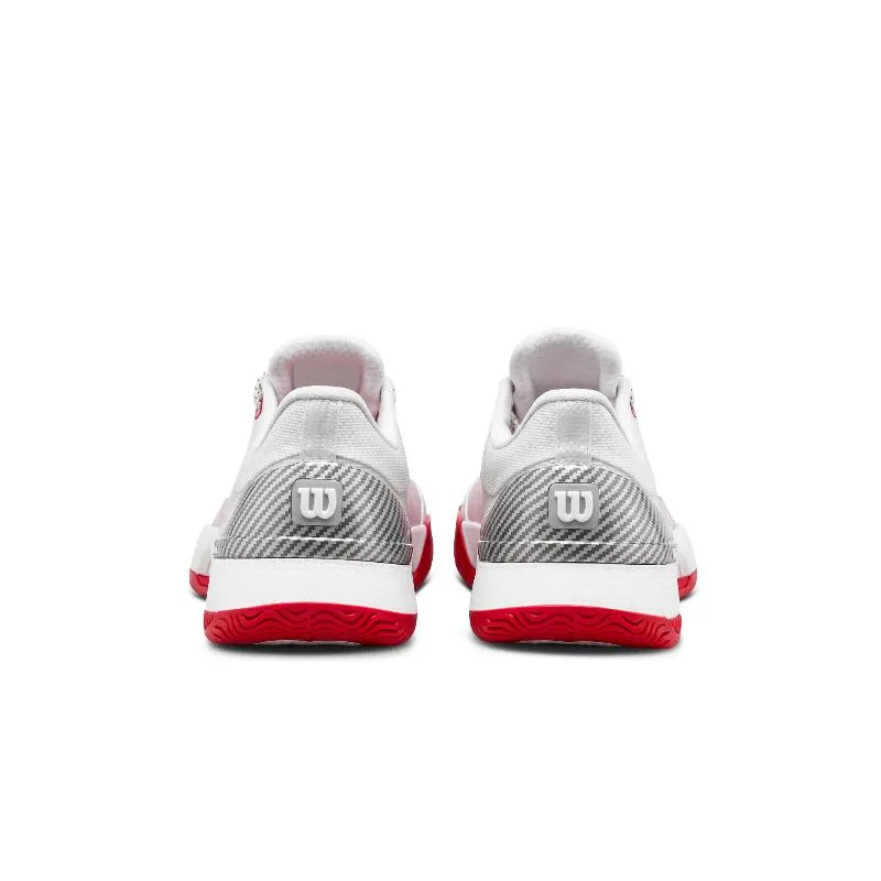 Wilson Intrigue Tour CTC Scarpe Femminili Bianche Rosse