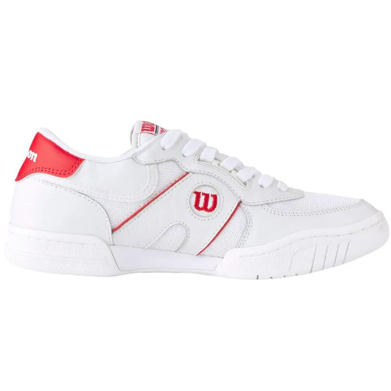 Tênis Wilson Pro Staff 87 Mesh Branco Vermelho
