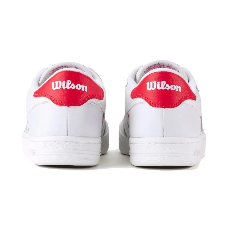 Tênis Wilson Pro Staff 87 Mesh Branco Vermelho