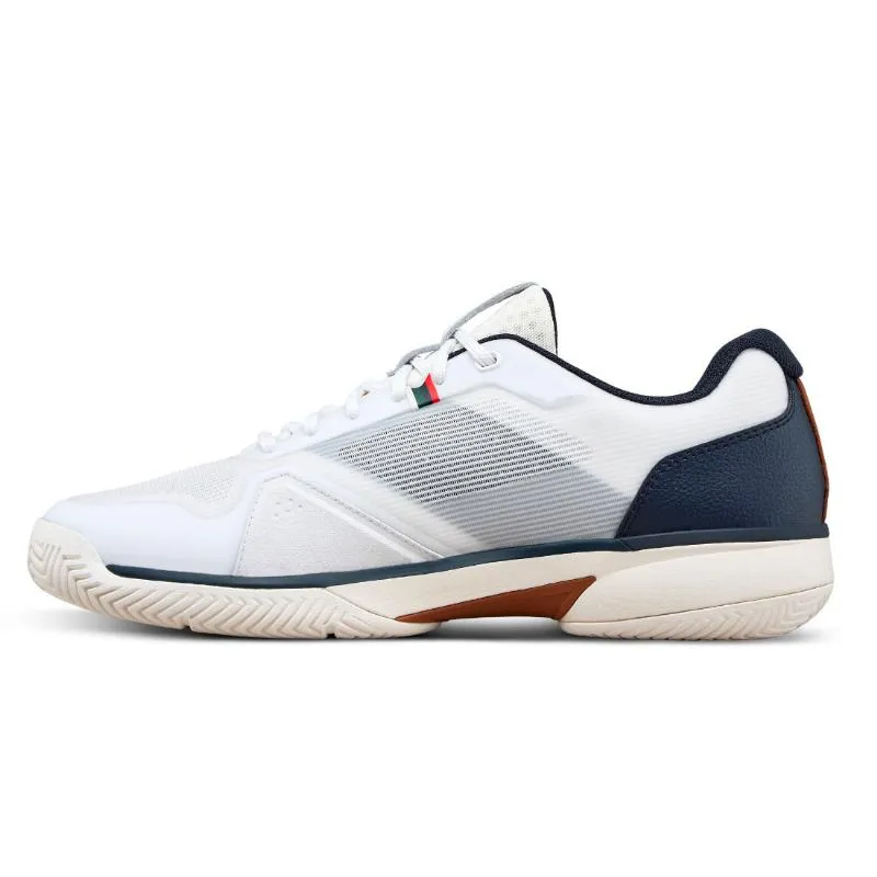 Tênis Wilson Rush Lite 5 Clay White Azul Marinho