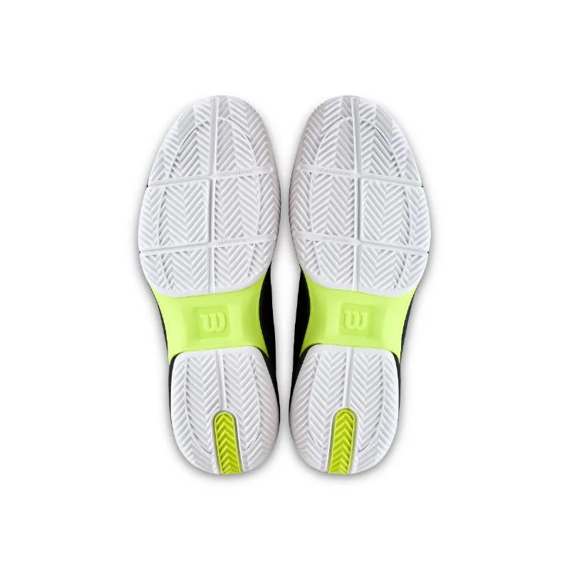 Tênis Wilson Rush Lite 5 Clay Black White