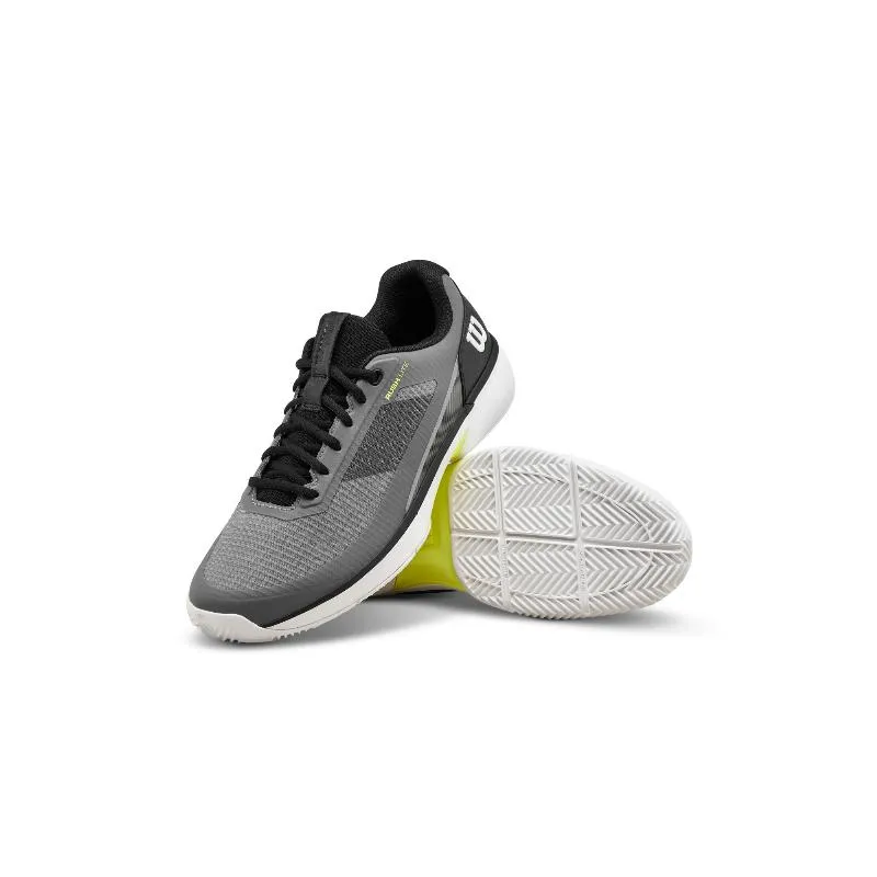 Zapatillas de Padel Wilson Rush Lite 5 Clay Titanio