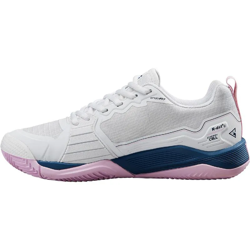 Tênis Wilson Rush Pro 4.5 Clay Branco Azul Feminino