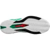 Tênis Wilson Rush Pro 4.5 Clay Branco Verde Preto