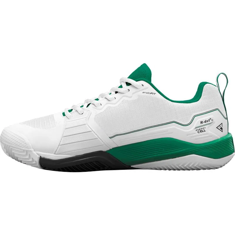 Tênis Wilson Rush Pro 4.5 Clay Branco Verde Preto