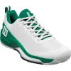 Tênis Wilson Rush Pro 4.5 Clay Branco Verde Preto