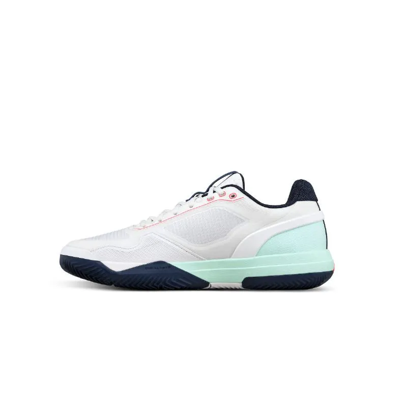 Tênis Wilson Rush Pro 5 Clay White Aquamarine