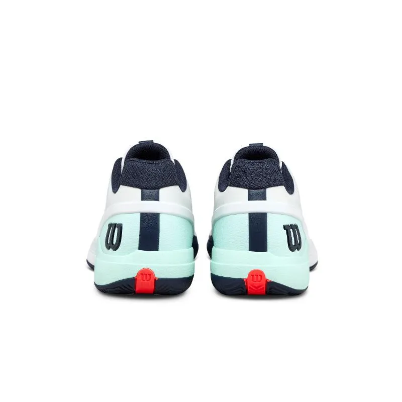 Tênis Wilson Rush Pro 5 Clay White Aquamarine