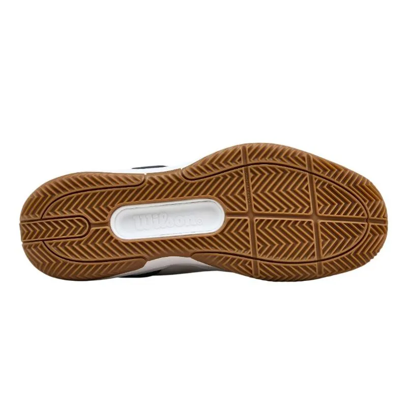 Tênis Wilson Rush Pro 5 Clay White Azul Marinho