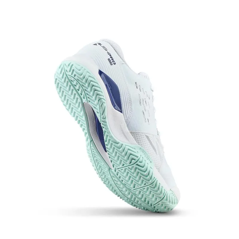Baskets Wilson Rush Pro Ace White Aquamarine Junior