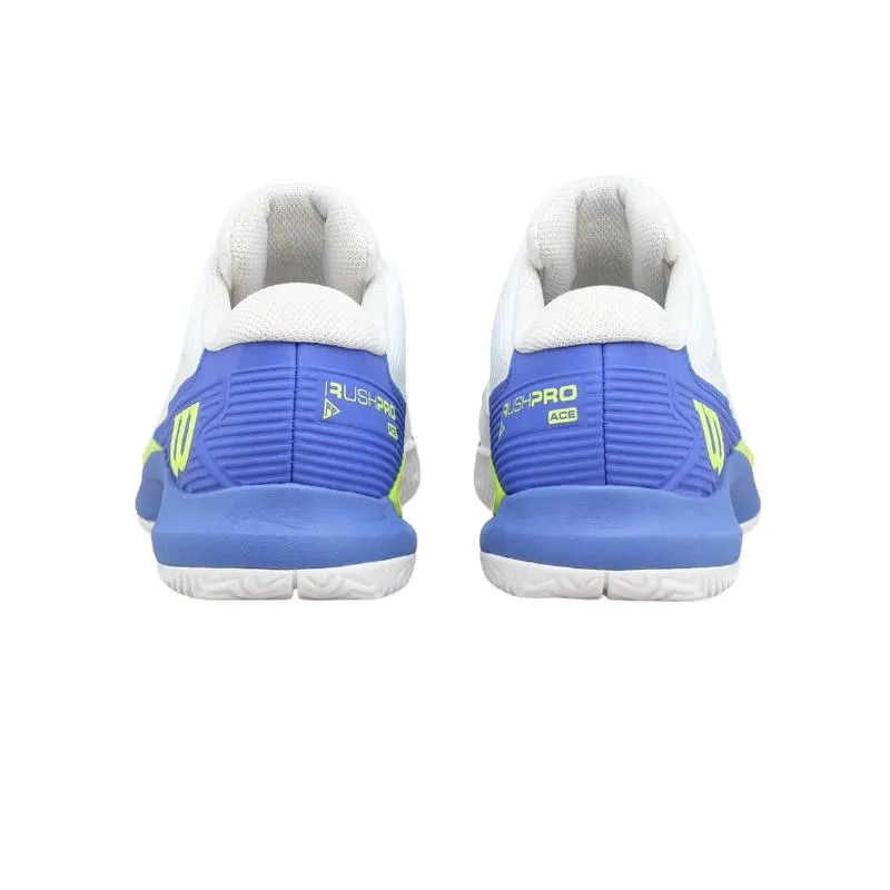 Tênis Wilson Rush Pro Ace Branco Azul Amparo