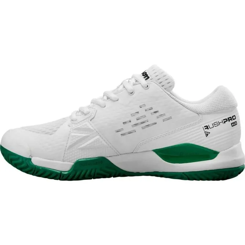 Tênis Júnior Branco Verde Wilson Rush Pro Ace