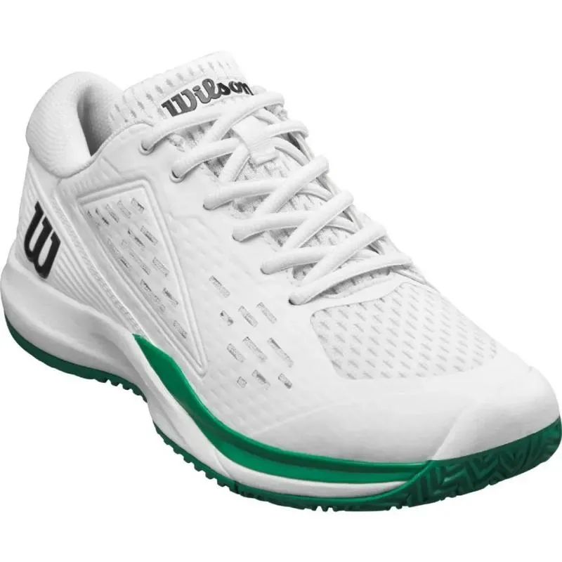 Tênis Júnior Branco Verde Wilson Rush Pro Ace
