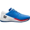 Tênis Wilson Rush Pro Ace Clay Azul Branco Vermelho