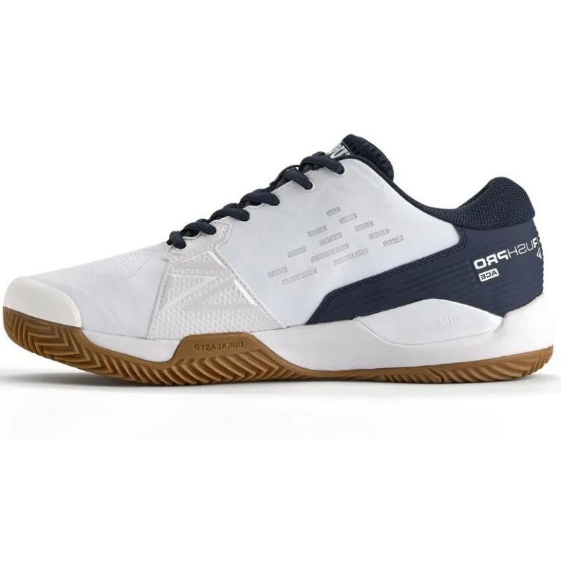 Tênis Wilson Rush Pro Ace Clay Branco Azul Marinho