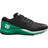 Tênis Wilson Rush Pro Ace Clay Preto Verde Branco