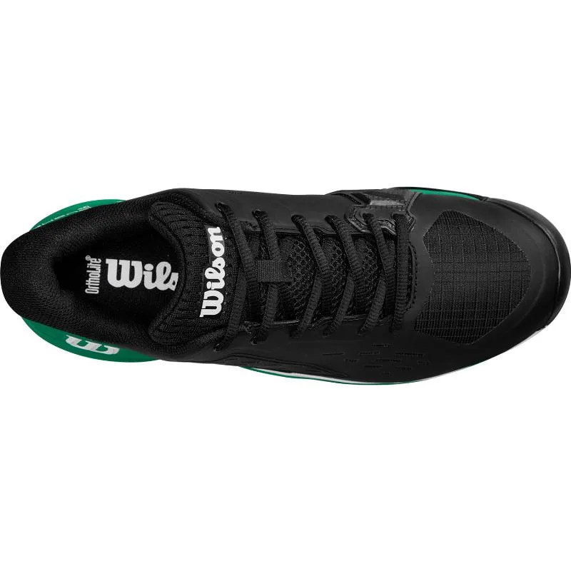 Tênis Wilson Rush Pro Ace Clay Preto Verde Branco