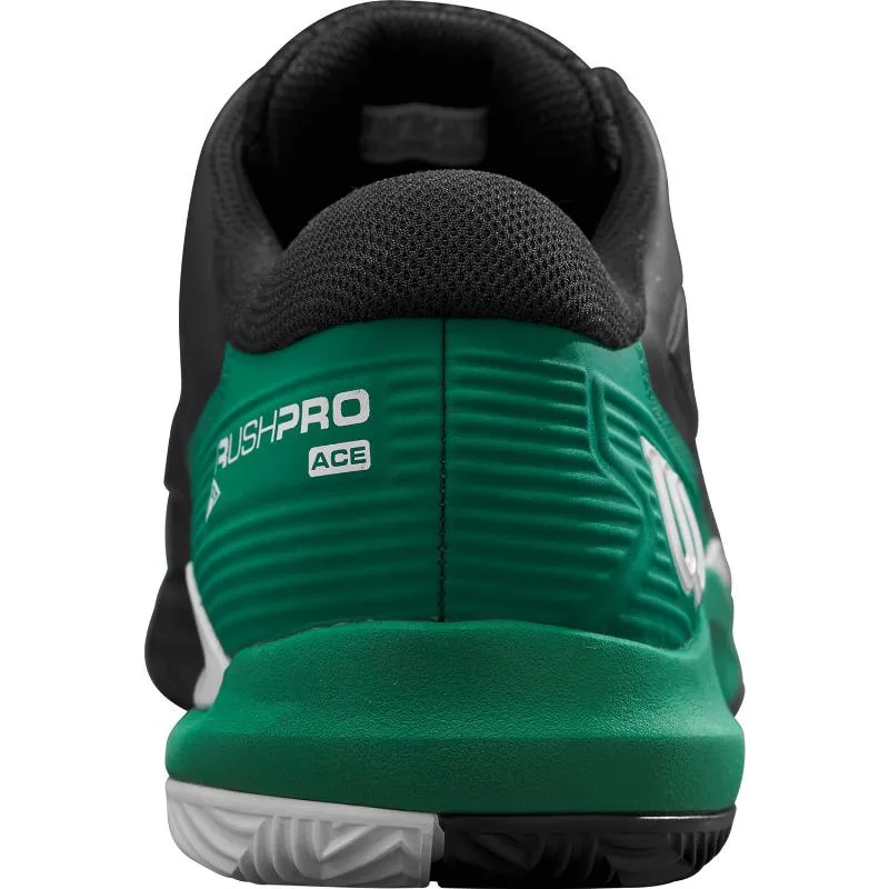 Tênis Wilson Rush Pro Ace Clay Preto Verde Branco