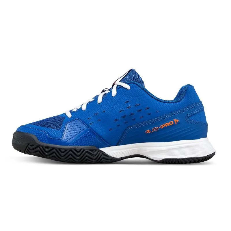 Tênis Júnior Wilson Rush Pro L Azul Laranja