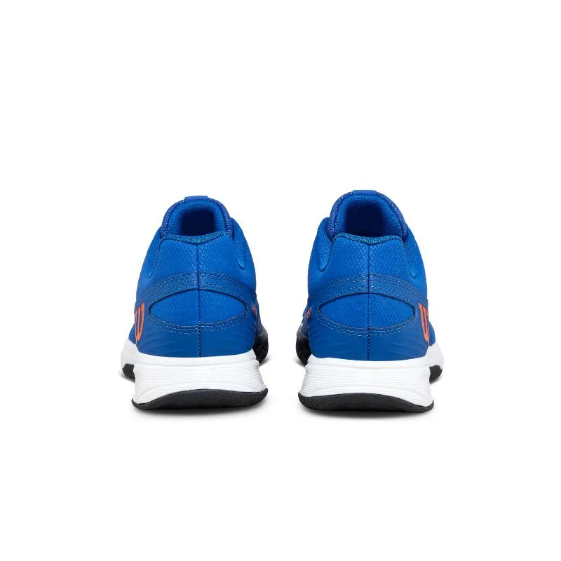 Tênis Júnior Wilson Rush Pro L Azul Laranja