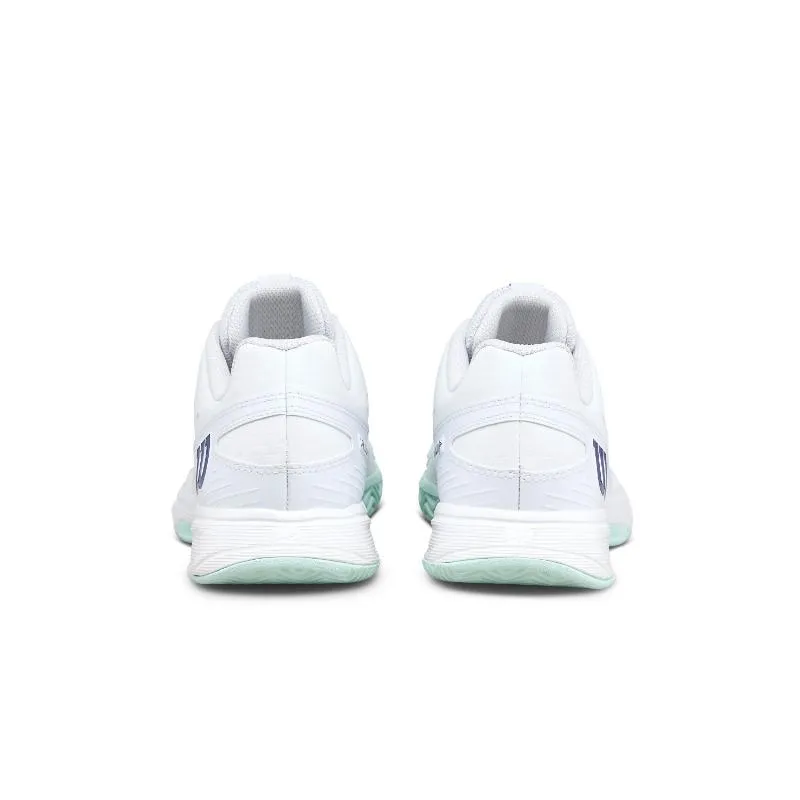 Tênis Wilson Rush Pro L Branco Aquamarinha Júnior