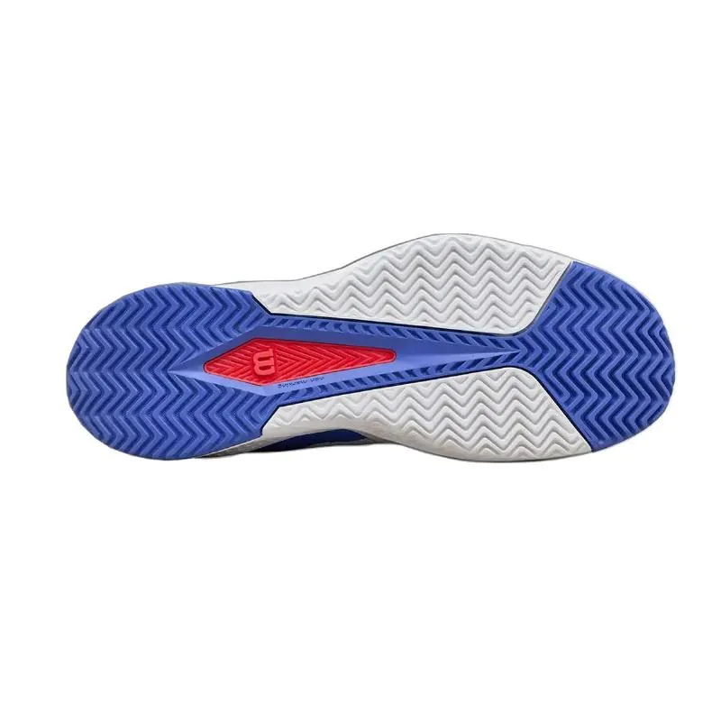 Tênis Wilson Rush Pro Lite Branco Azul Amparo