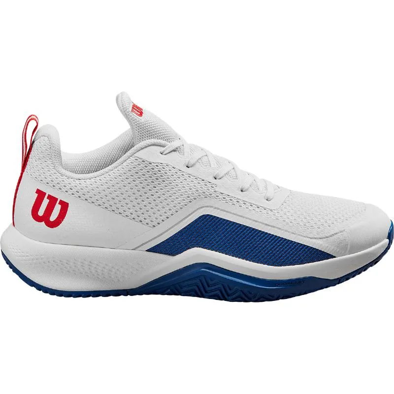 Tênis Wilson Rush Pro Lite Branco Azul Vermelho