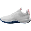 Tênis Wilson Rush Pro Lite Branco Azul Vermelho