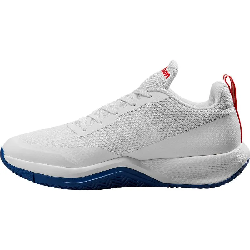 Tênis Wilson Rush Pro Lite Branco Azul Vermelho