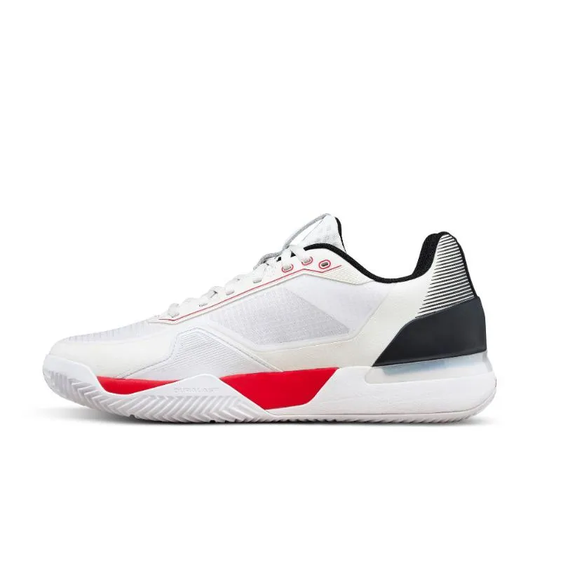 Tênis Wilson Rush Tour 5 Clay White Preto Preto Vermelho