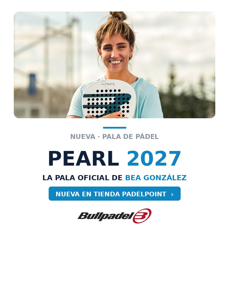 Cover of the post Bullpadel Pearl 2027 racket by Bea González