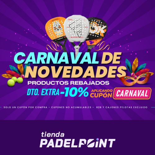 Carnaval de Ofertas en Pádel