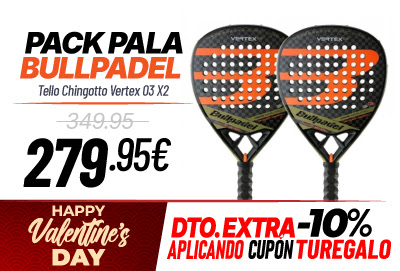 Ofertas Pádel San Valentín 2026