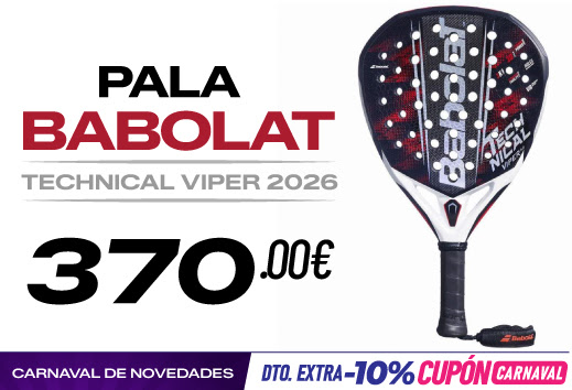 Carnaval de Ofertas en Pádel