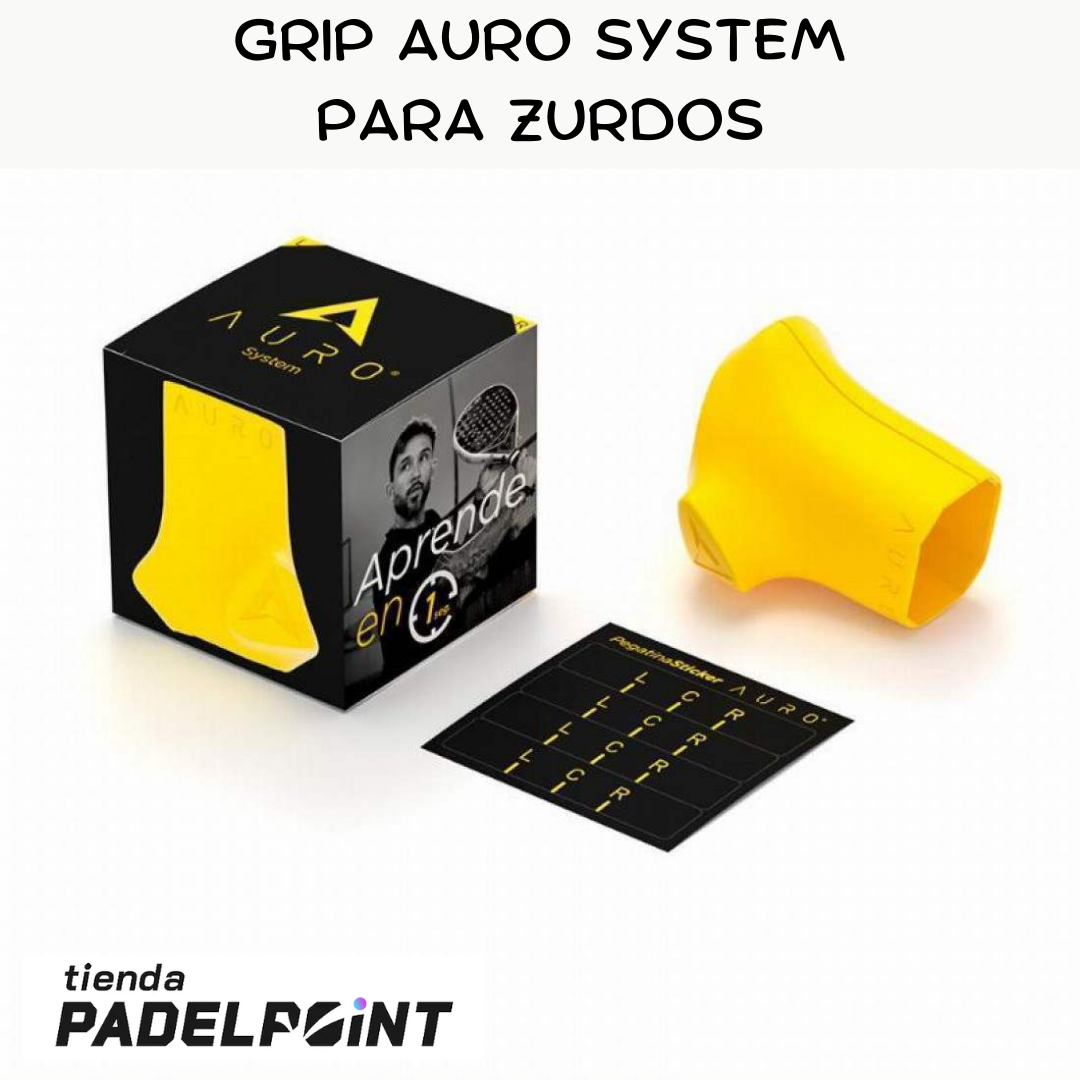 Grip Auro System Para Zurdos Novedad en Pádel